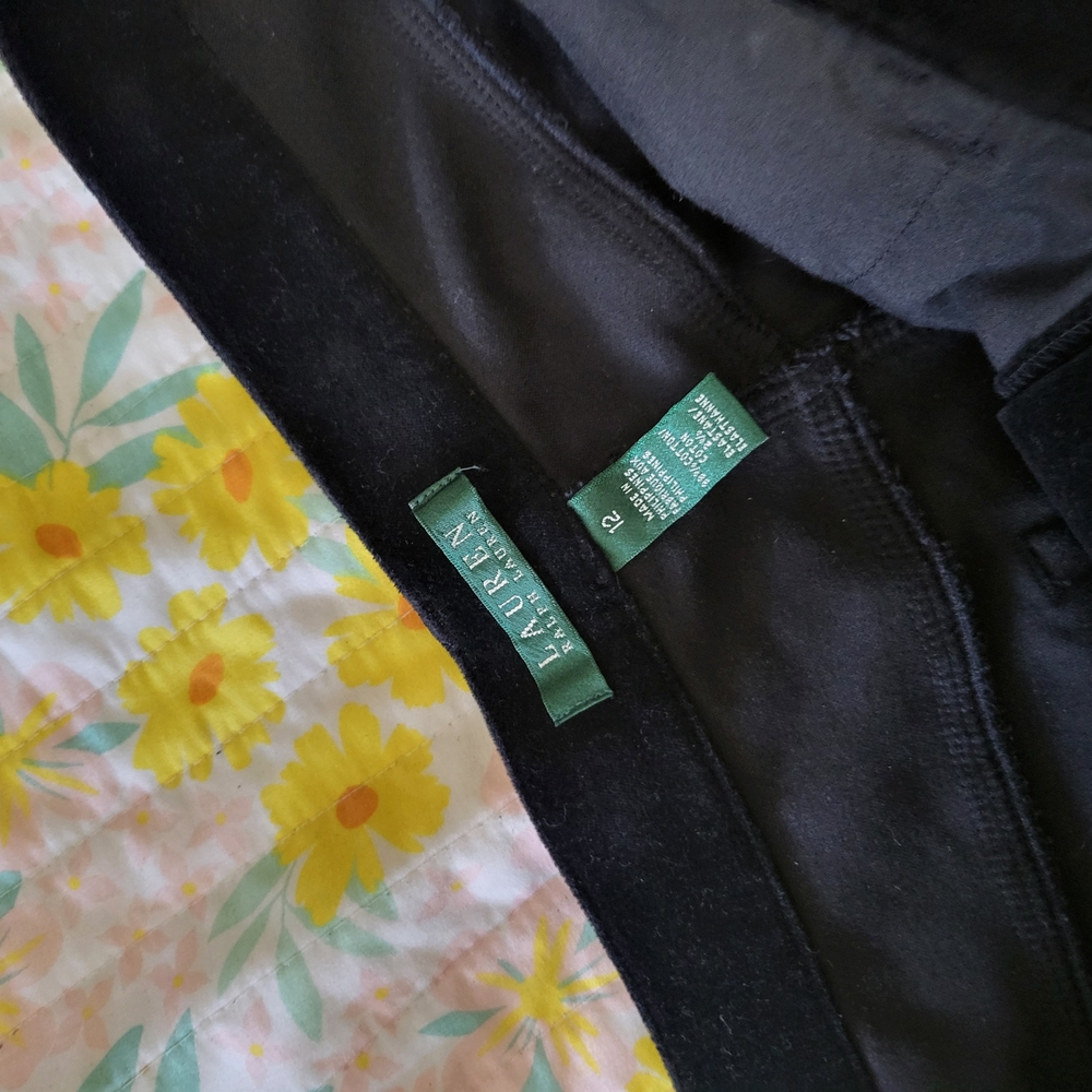 Ralph Lauren Black Wide Leg Jumpsuit